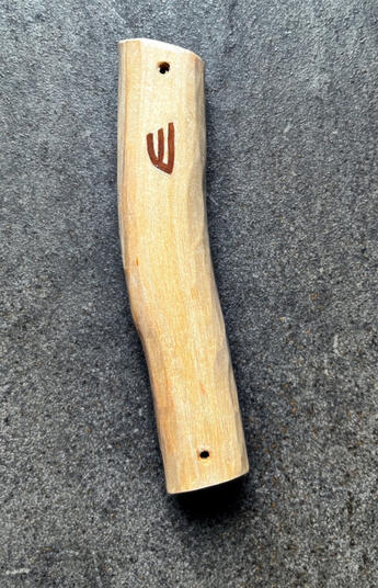 mezuzah case, maple (2023)