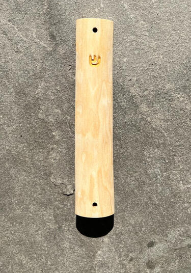 mezuzah case, maple (2024)